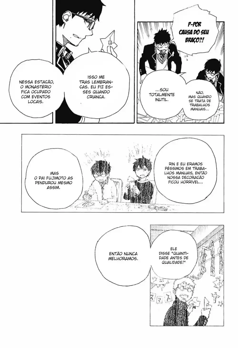 Read Blue Exorcist BR Manga Online