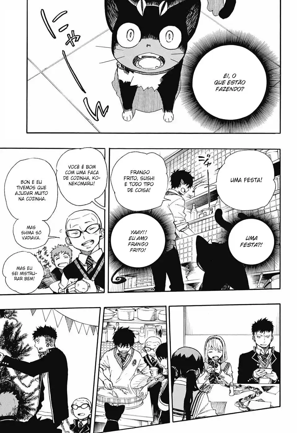 Read Blue Exorcist BR Manga Online