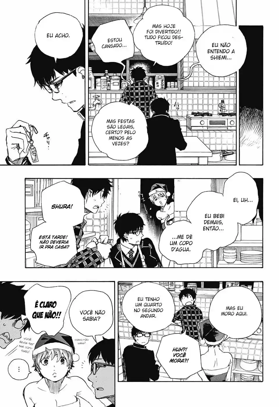 Read Blue Exorcist BR Manga Online