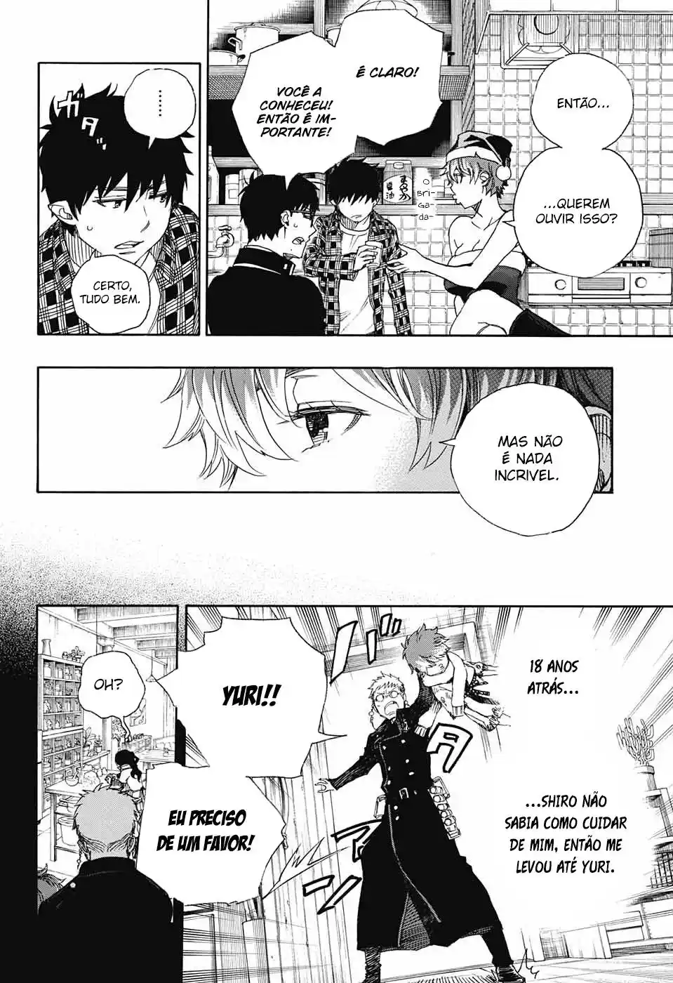 Read Blue Exorcist BR Manga Online