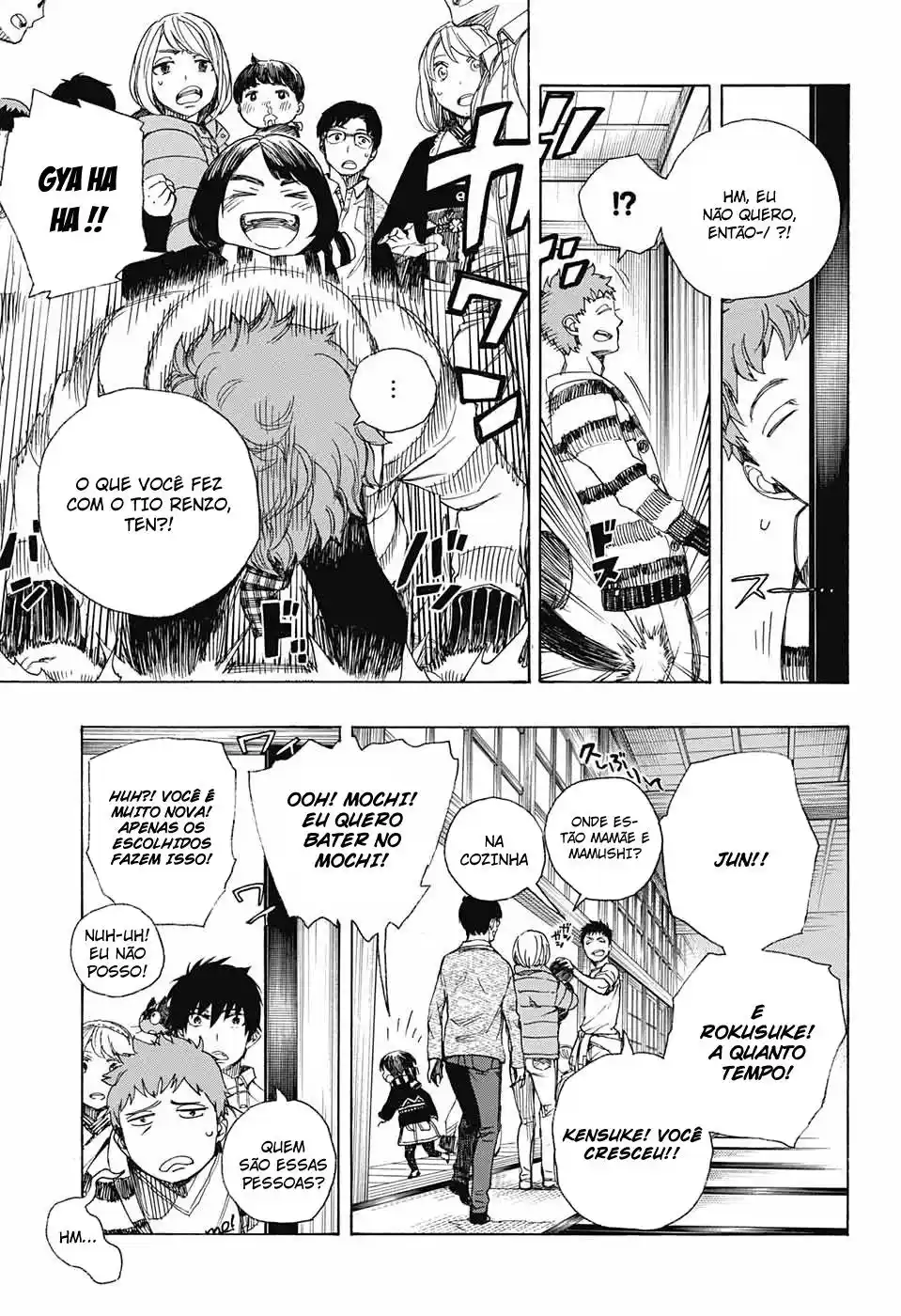 Read Blue Exorcist BR Manga Online