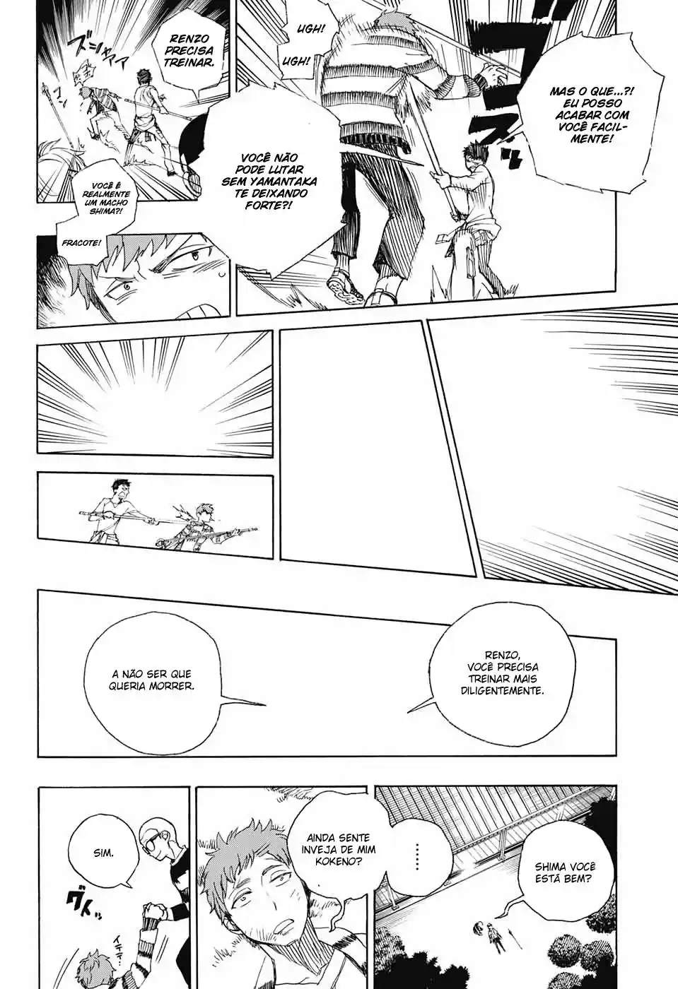 Read Blue Exorcist BR Manga Online