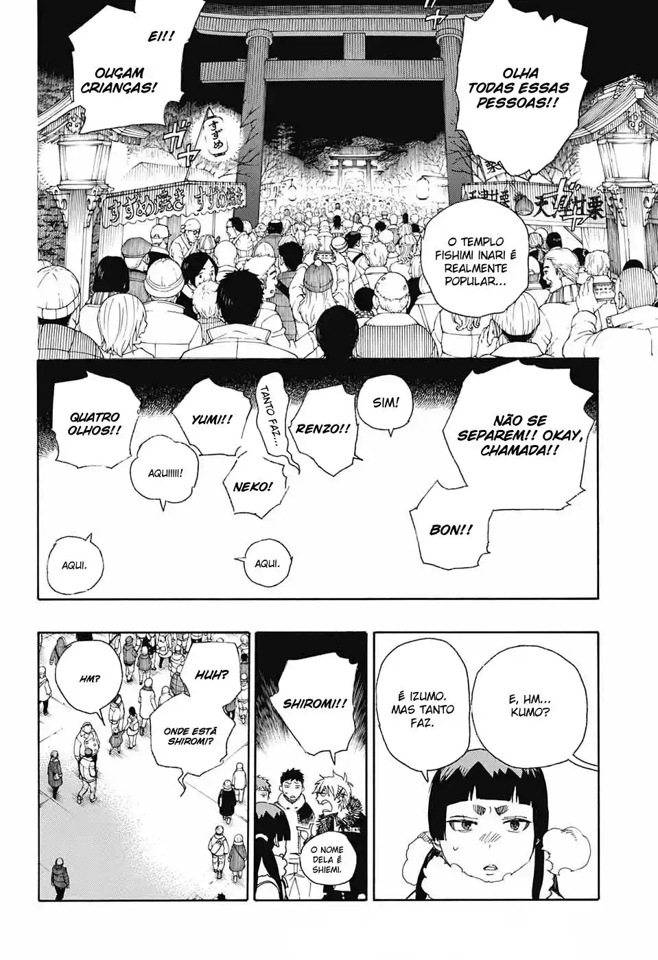 Read Blue Exorcist BR Manga Online