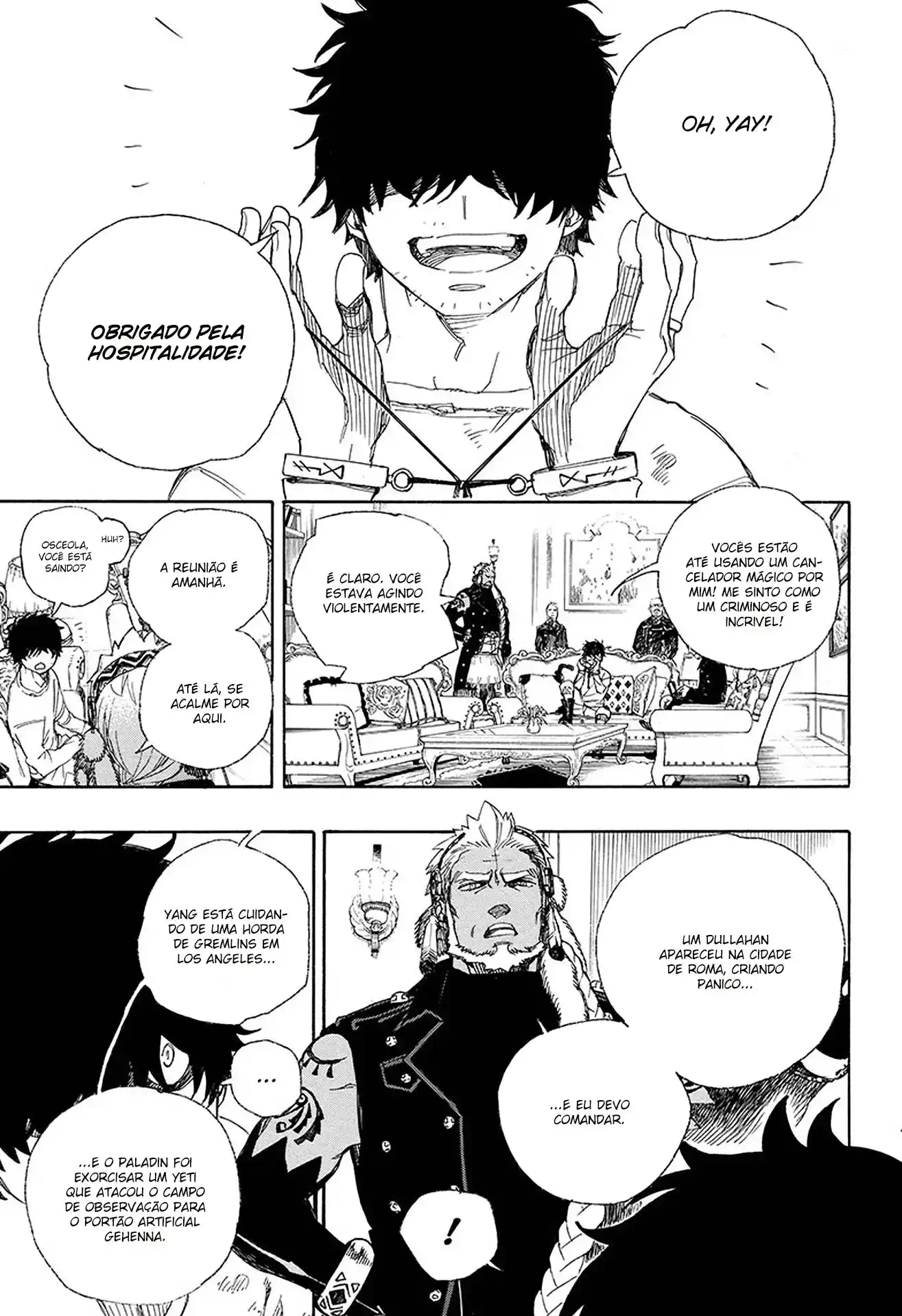 Read Blue Exorcist BR Manga Online