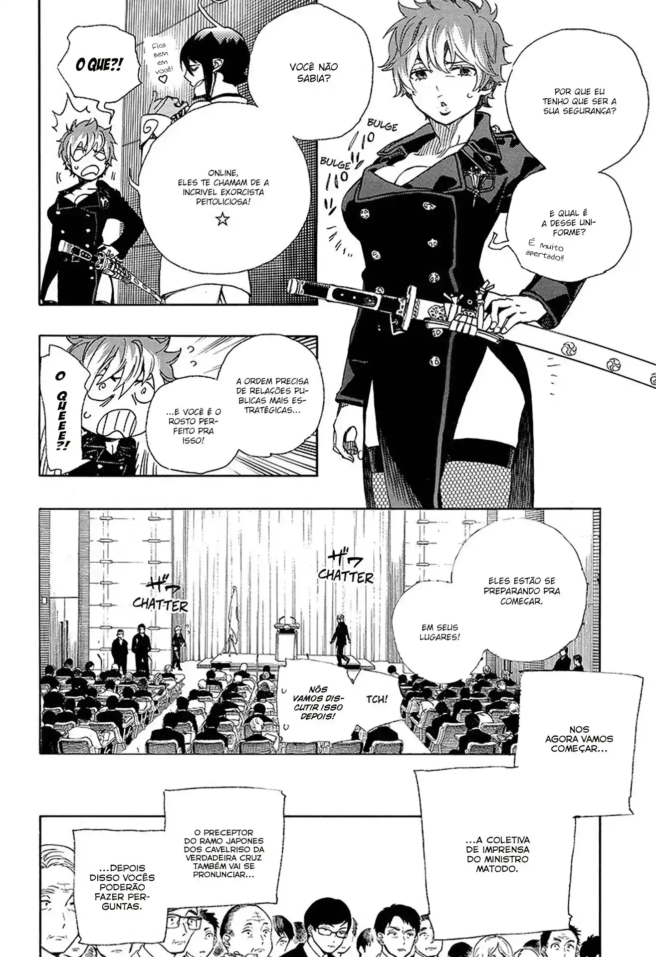 Read Blue Exorcist BR Manga Online