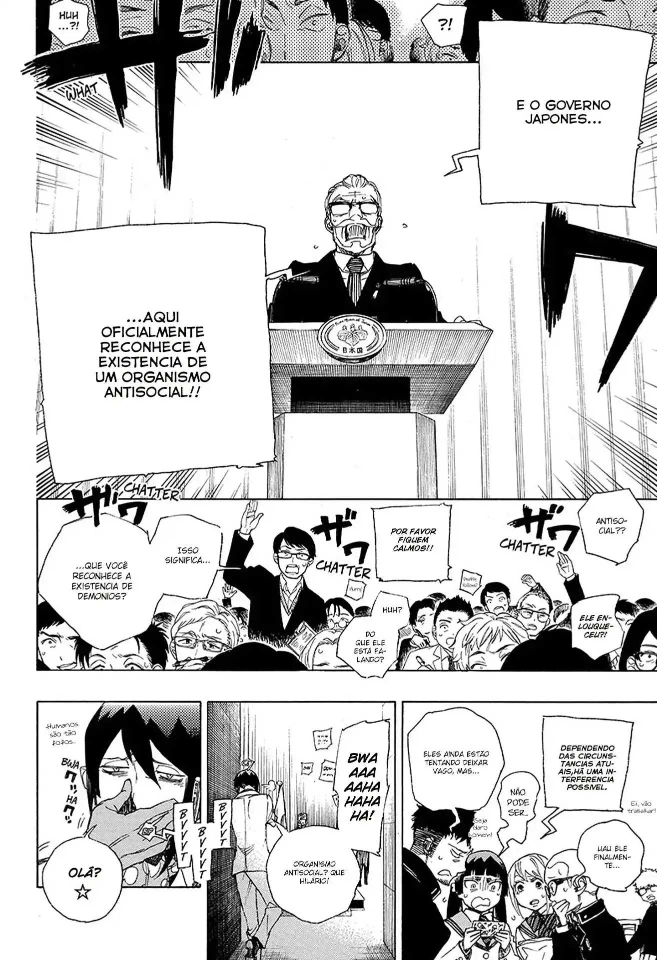 Read Blue Exorcist BR Manga Online