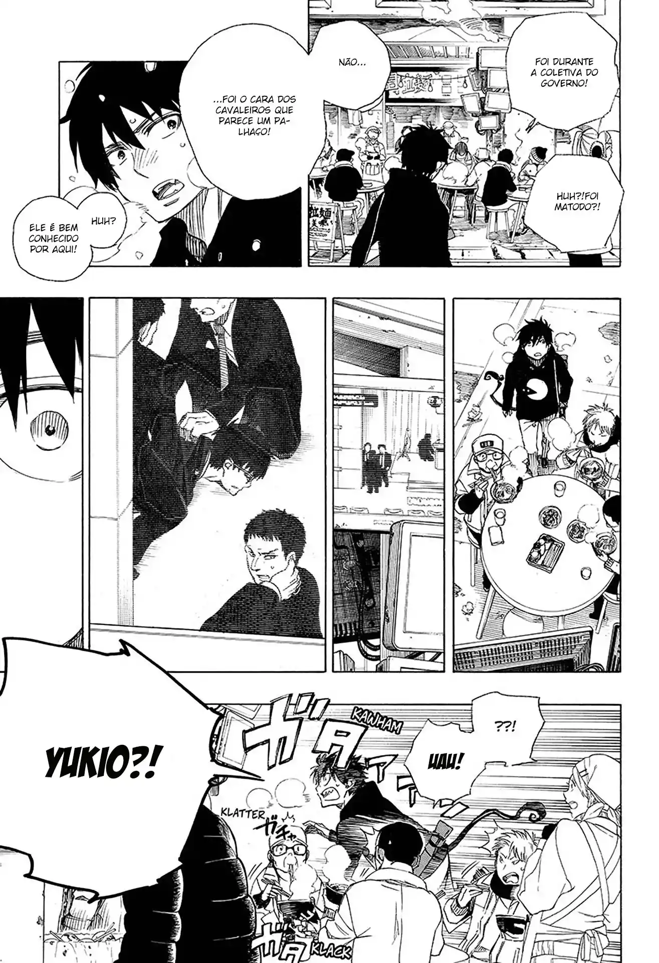 Read Blue Exorcist BR Manga Online