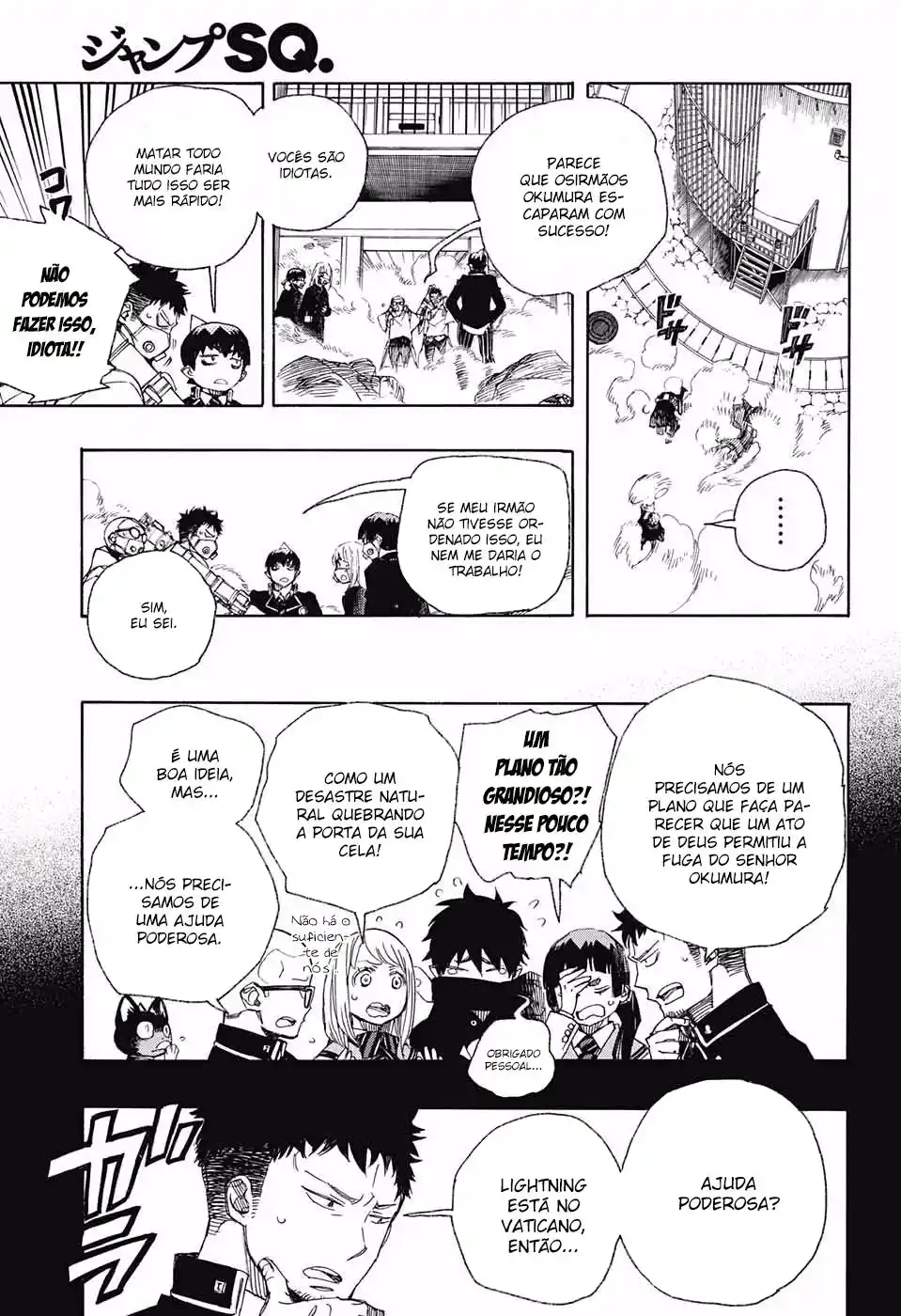 Read Blue Exorcist BR Manga Online