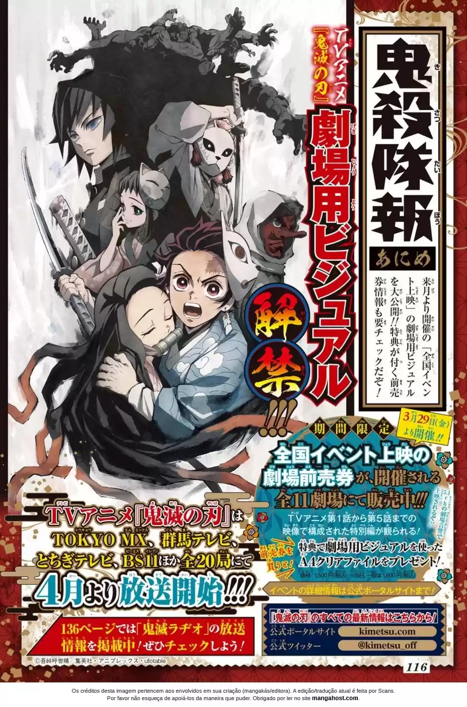 Read Kimetsu no Yaiba (PT.BR) Manga Online