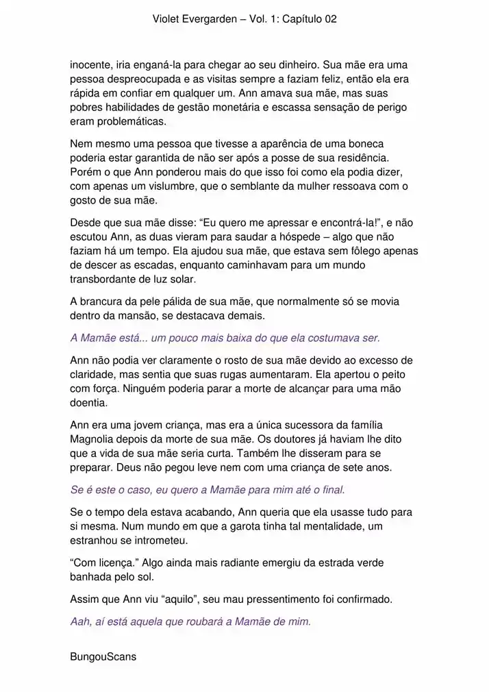 Read Violet Evergarden br Manga Online