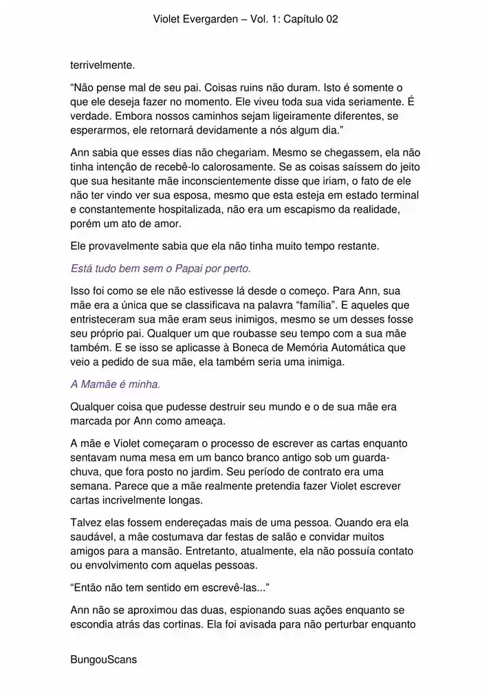 Read Violet Evergarden br Manga Online