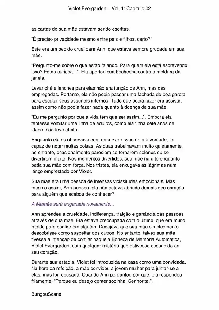 Read Violet Evergarden br Manga Online