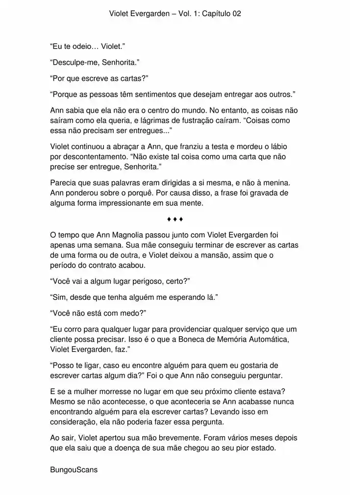 Read Violet Evergarden br Manga Online