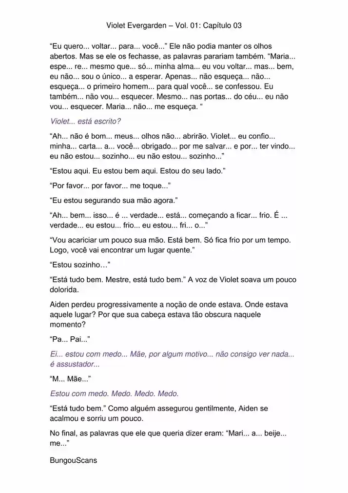 Read Violet Evergarden br Manga Online