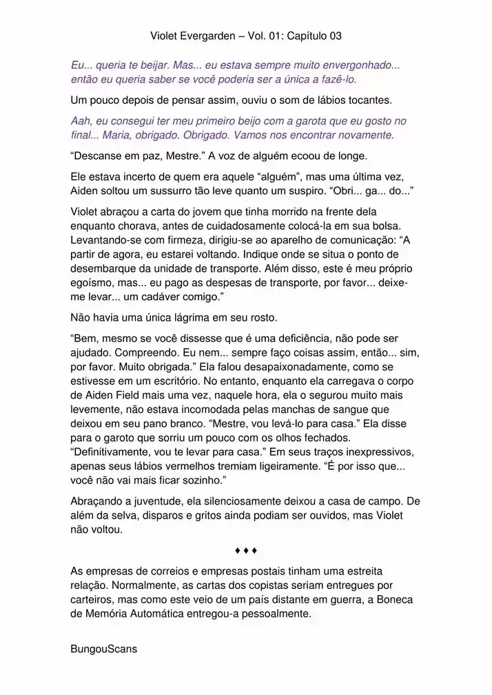 Read Violet Evergarden br Manga Online