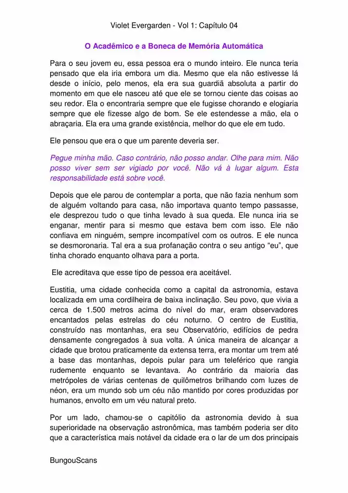 Read Violet Evergarden br Manga Online