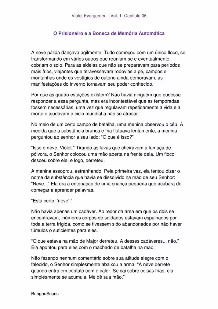 Read Violet Evergarden br Manga Online