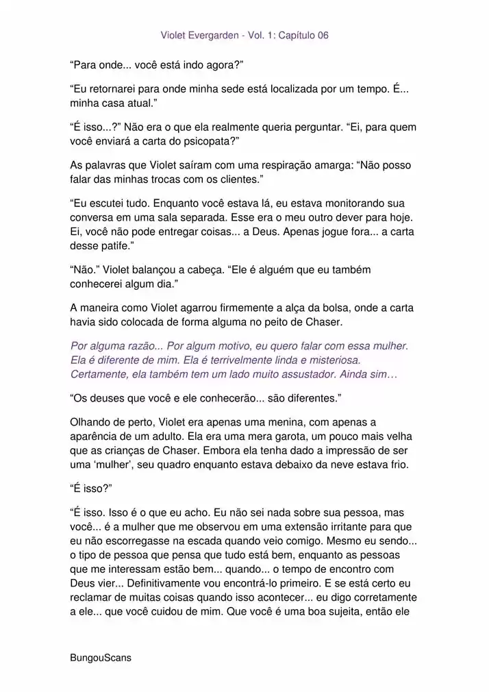 Read Violet Evergarden br Manga Online