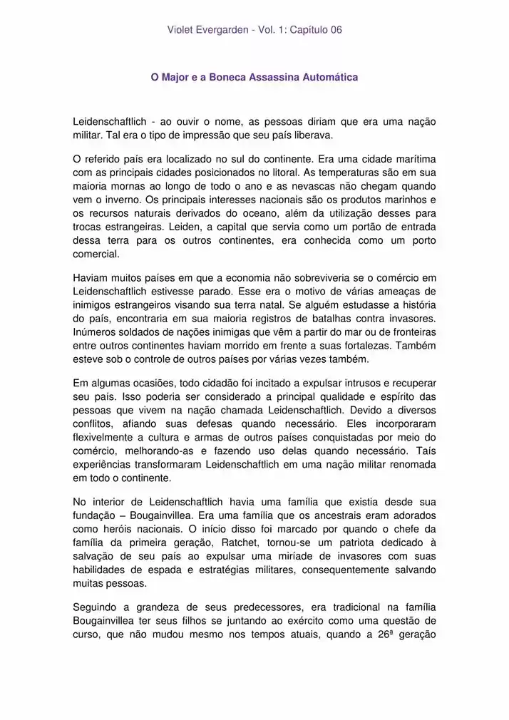 Read Violet Evergarden br Manga Online