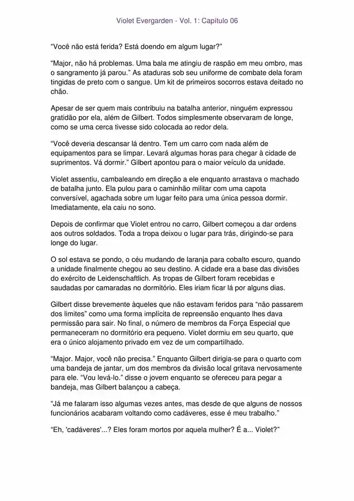 Read Violet Evergarden br Manga Online