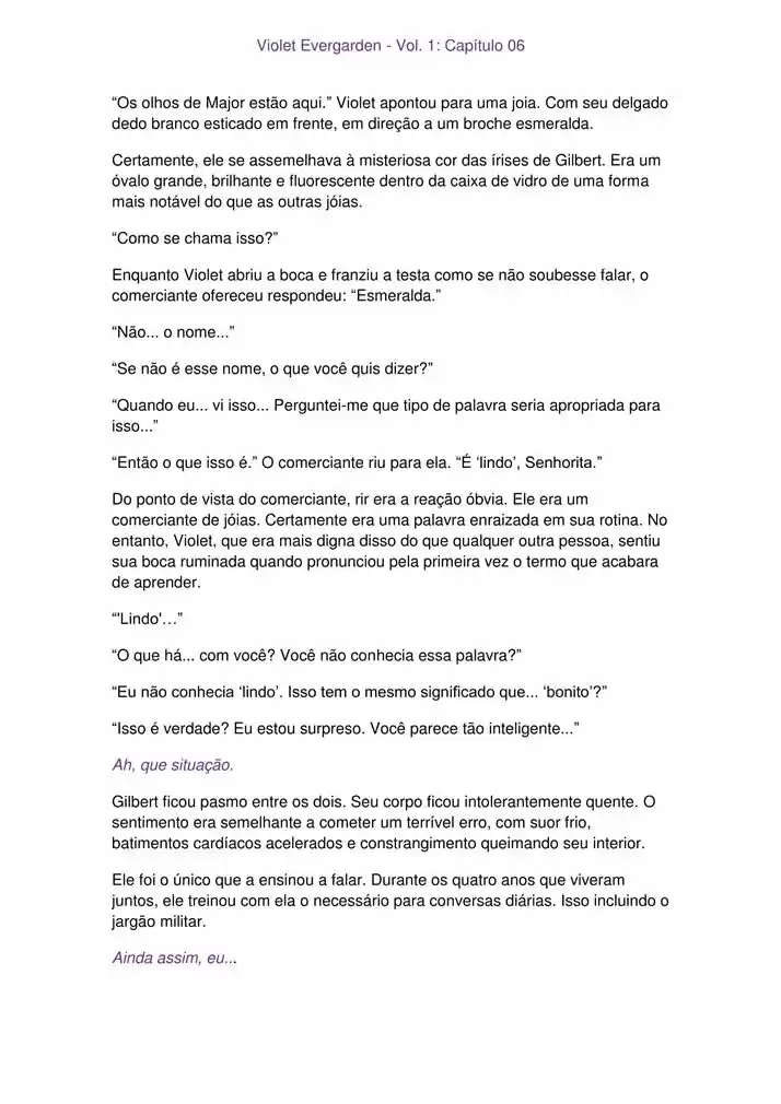 Read Violet Evergarden br Manga Online