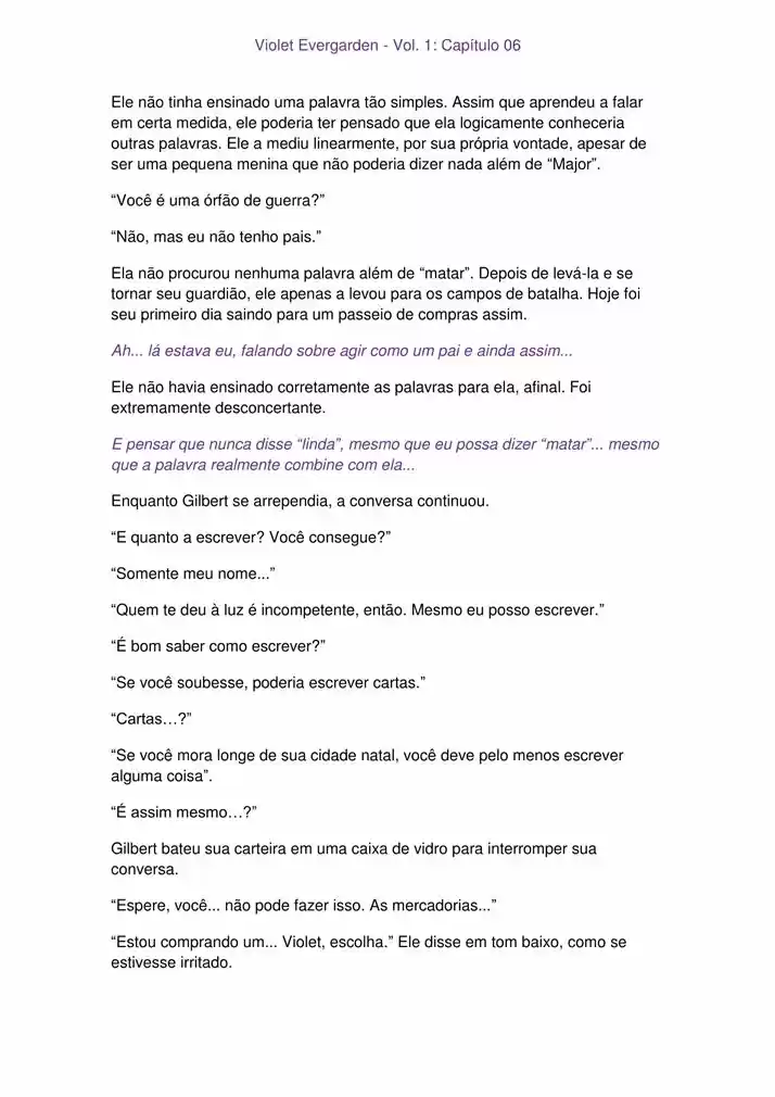 Read Violet Evergarden br Manga Online