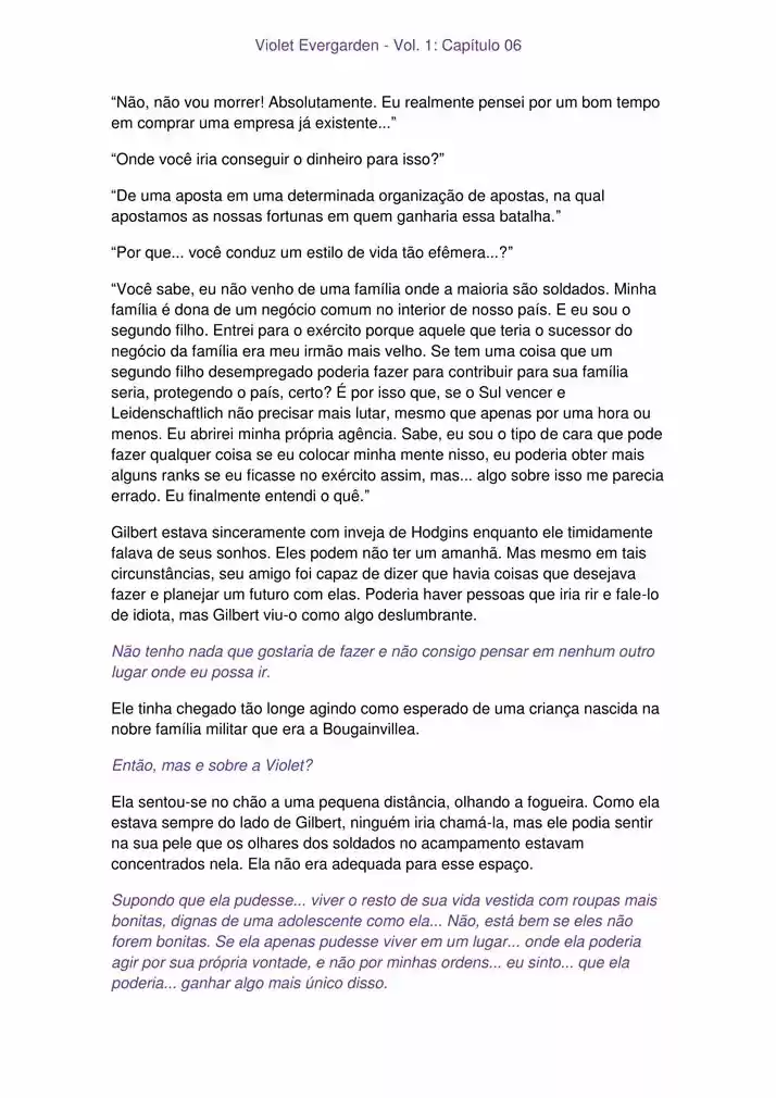 Read Violet Evergarden br Manga Online