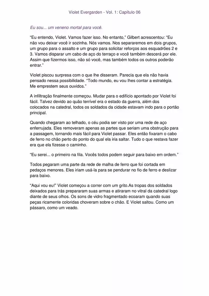 Read Violet Evergarden br Manga Online