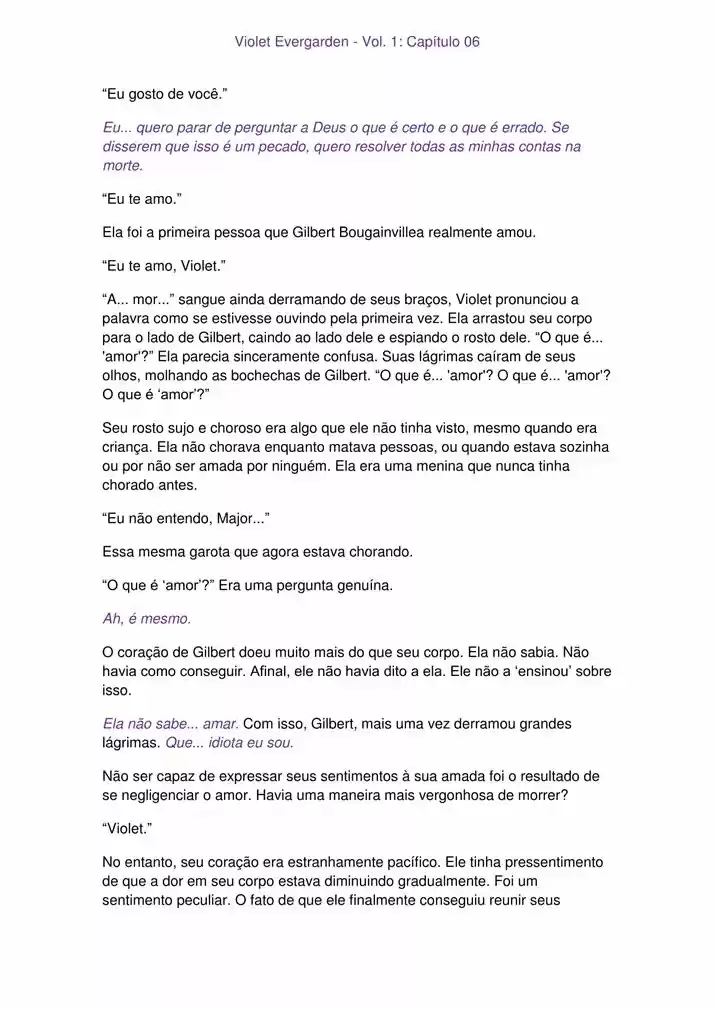 Read Violet Evergarden br Manga Online