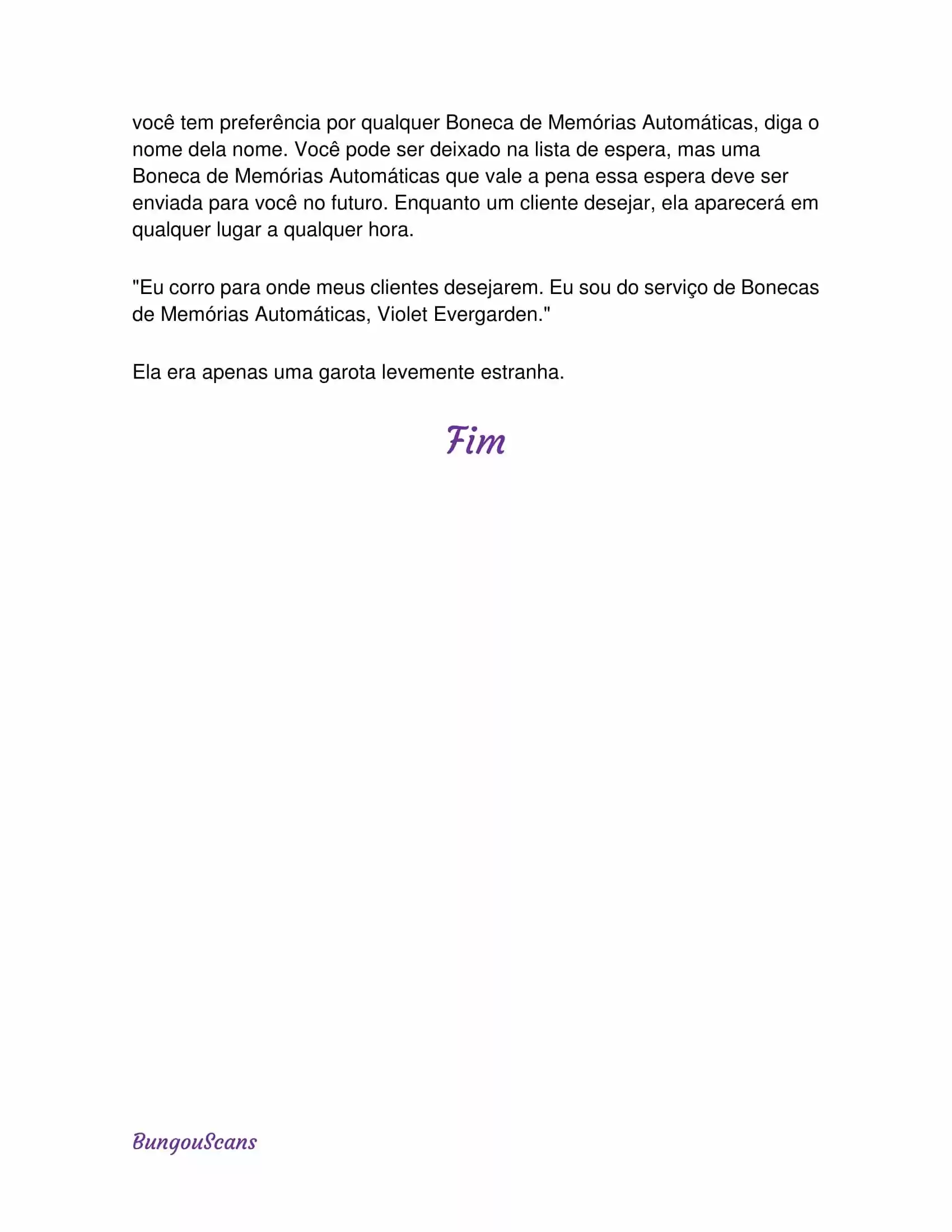 Read Violet Evergarden br Manga Online