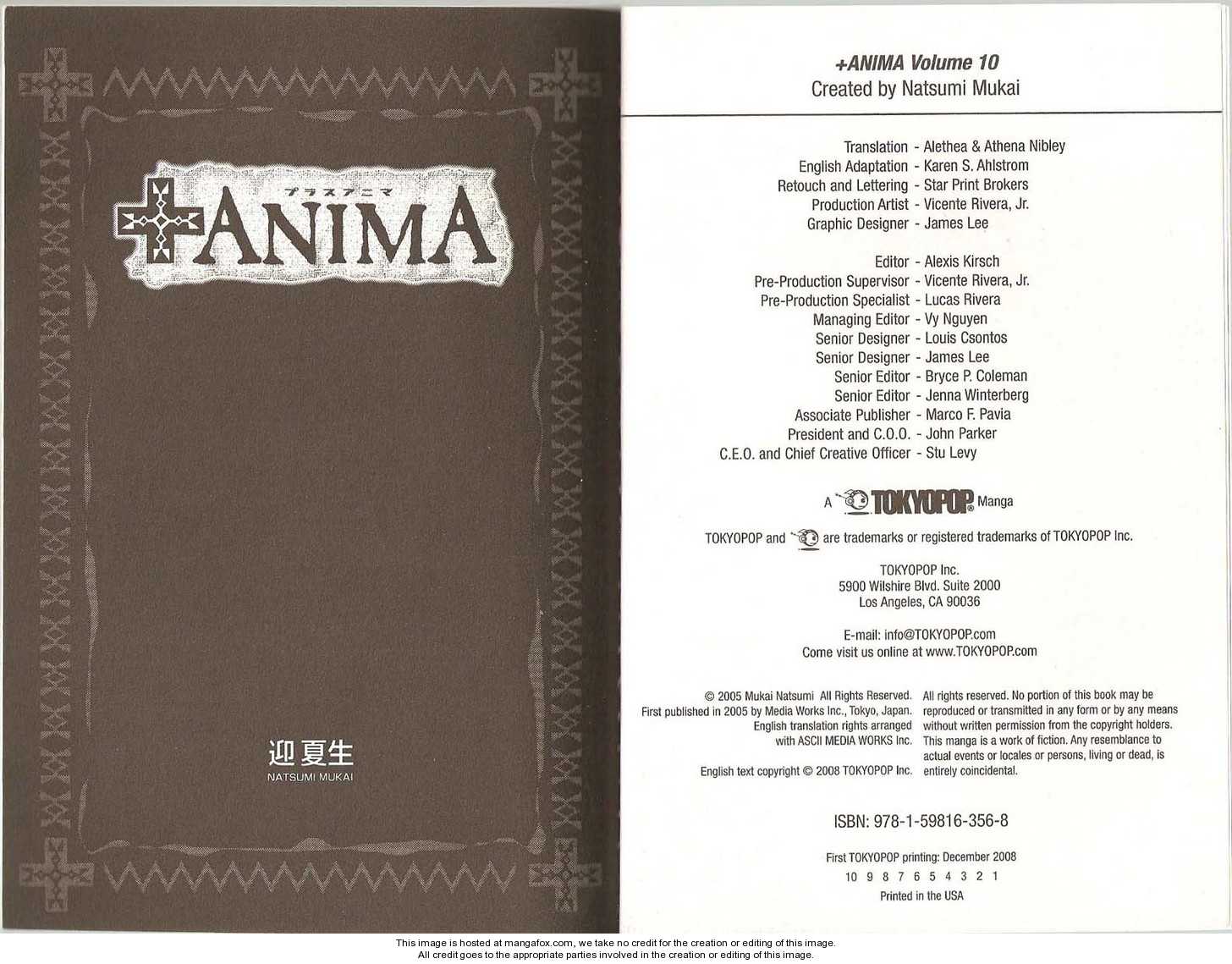 Read +Anima Manga Online