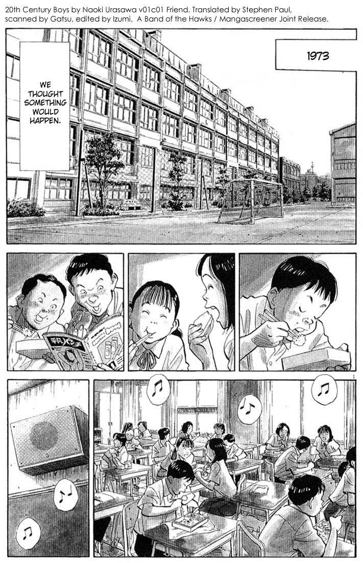Read 20th Century Boys Manga Online