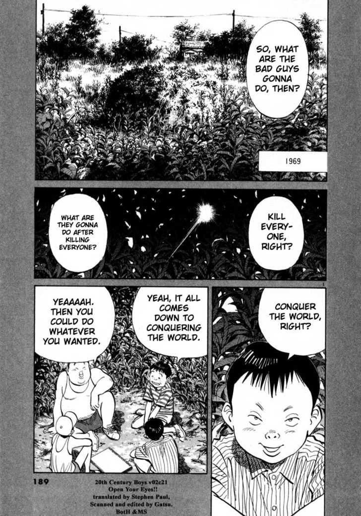 Read 20th Century Boys Manga Online