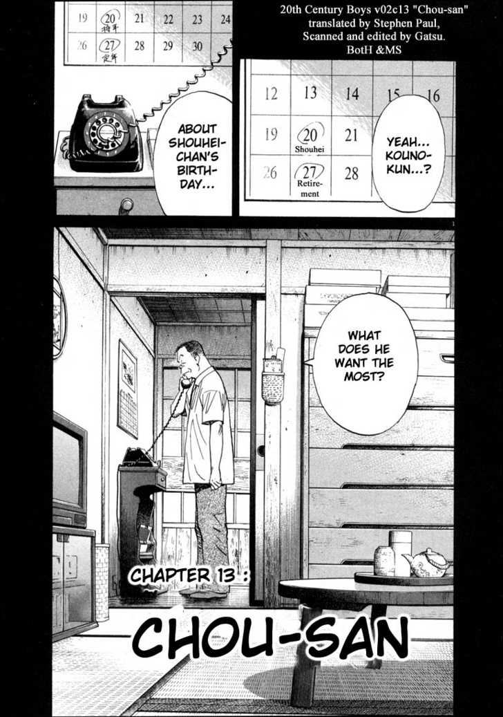 Read 20th Century Boys Manga Online