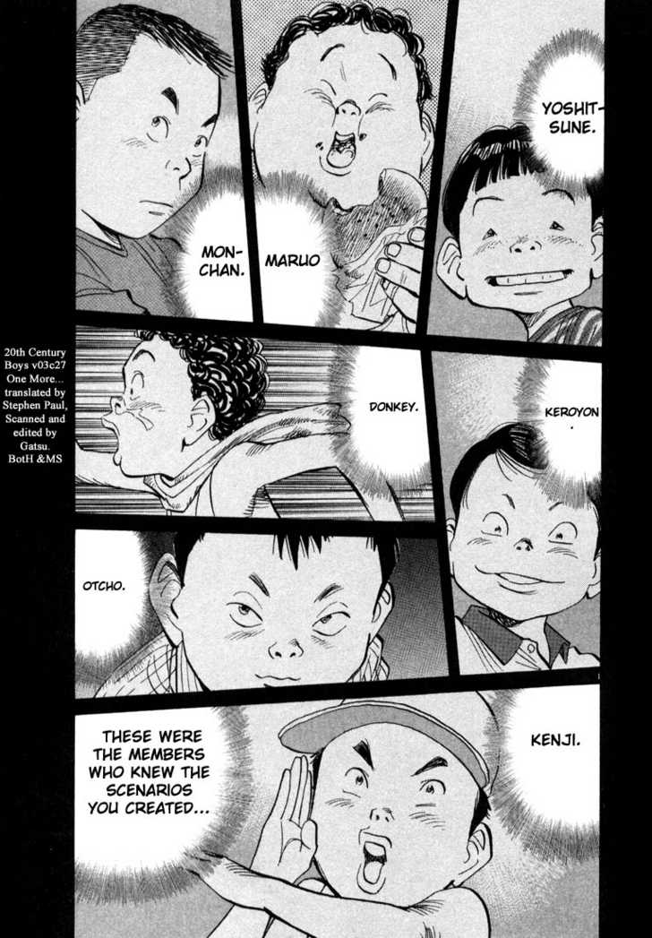 Read 20th Century Boys Manga Online