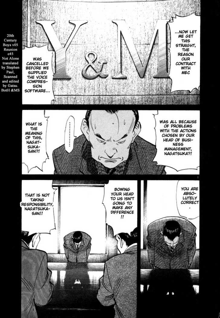 Read 20th Century Boys Manga Online