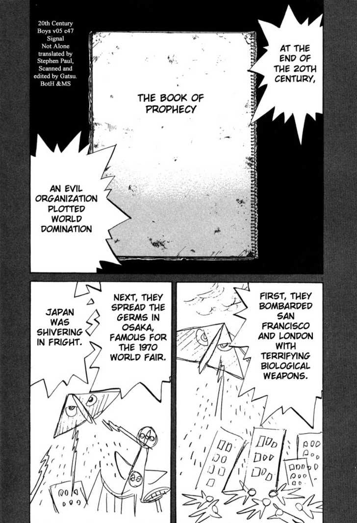 Read 20th Century Boys Manga Online