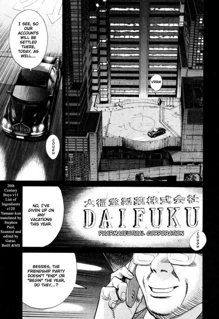 Read 20th Century Boys Manga Online