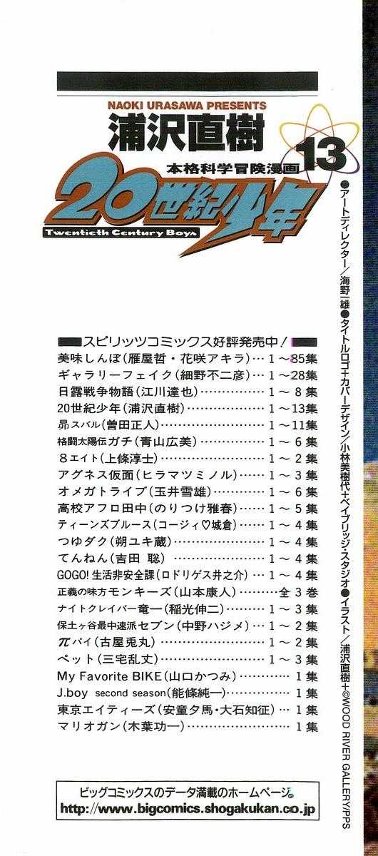 Read 20th Century Boys Manga Online