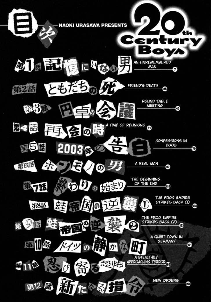 Read 20th Century Boys Manga Online