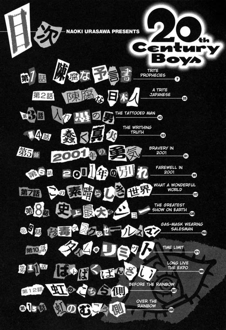 Read 20th Century Boys Manga Online