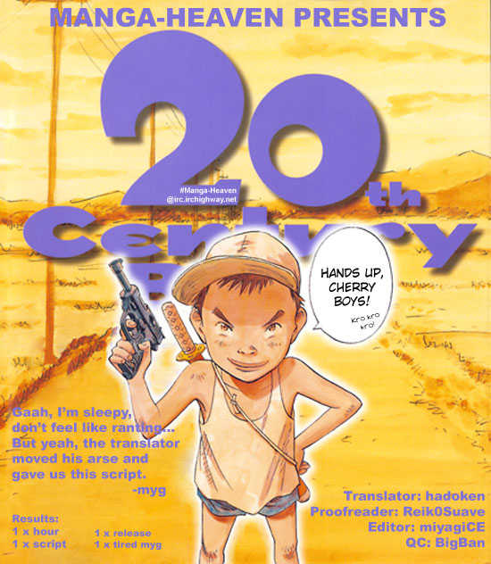 Read 20th Century Boys Manga Online