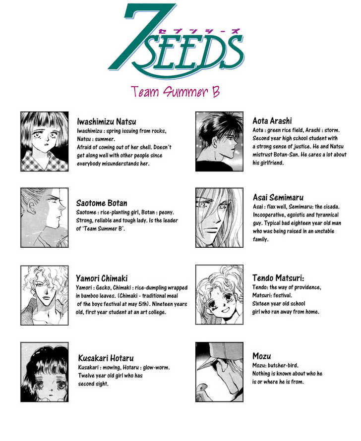 Read 7 Seeds Manga Online