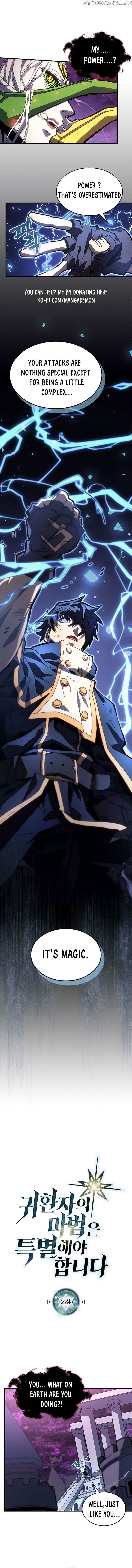 Read A Returner's Magic Should Be Special Manga Online