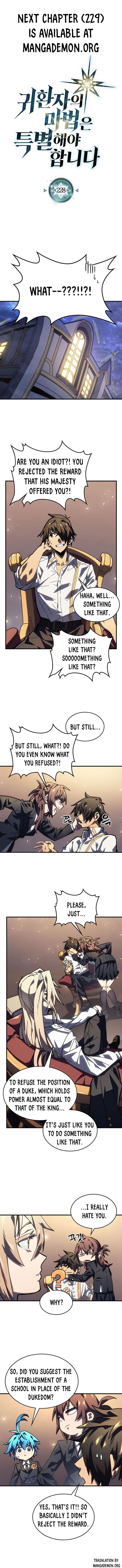 Read A Returner's Magic Should Be Special Manga Online