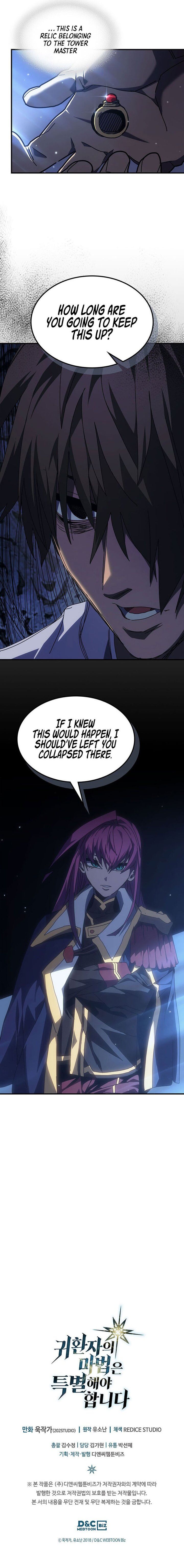 Read A Returner's Magic Should Be Special Manga Online