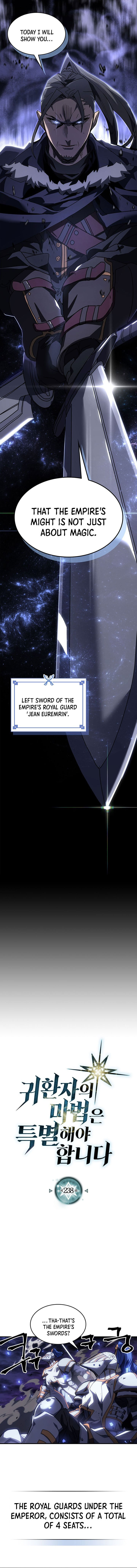 Read A Returner's Magic Should Be Special Manga Online