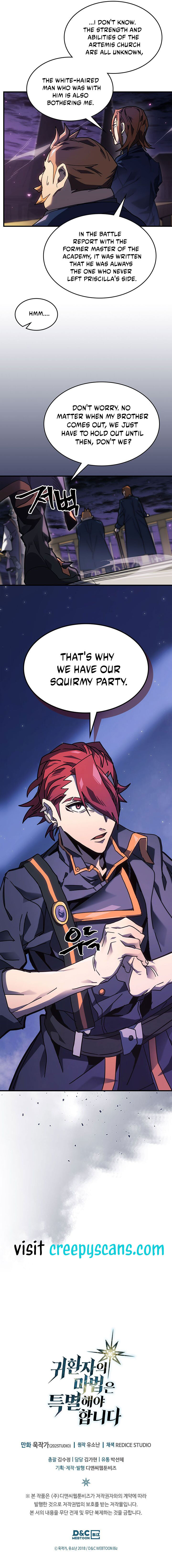 Read A Returner's Magic Should Be Special Manga Online