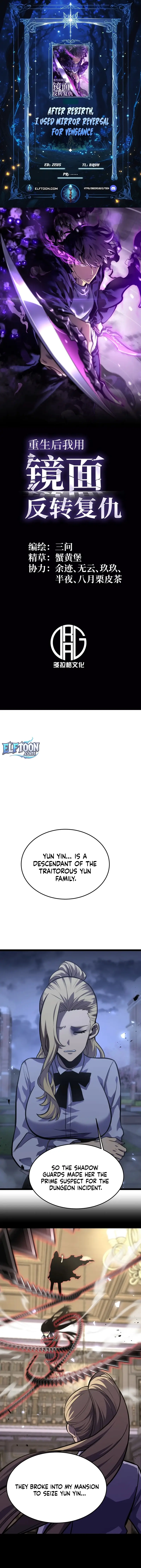 Read After Rebirth, I Used Mirror Reversal For Vengeance Manga Online