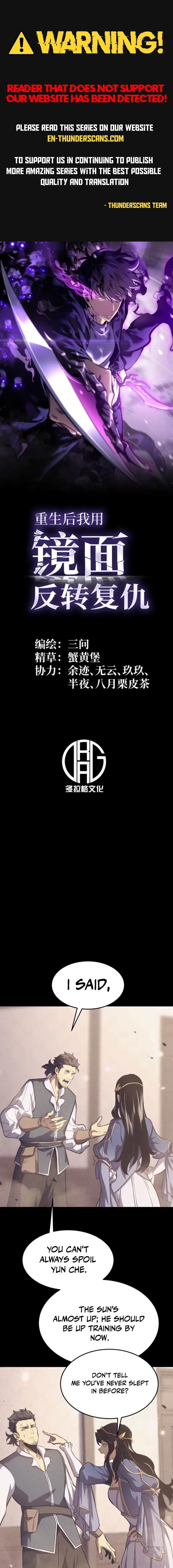 Read After Rebirth, I Used Mirror Reversal For Vengeance Manga Online